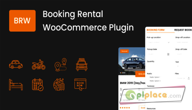 BRW Booking Rental Plugin WooCommerce