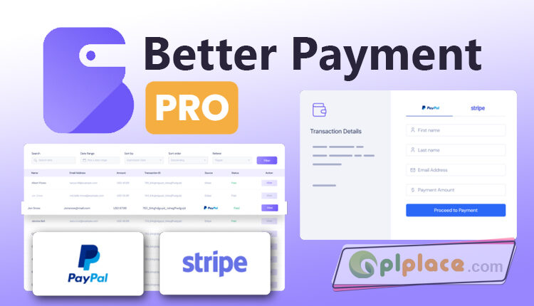 Better Payment Pro Premium WordPress Plugin
