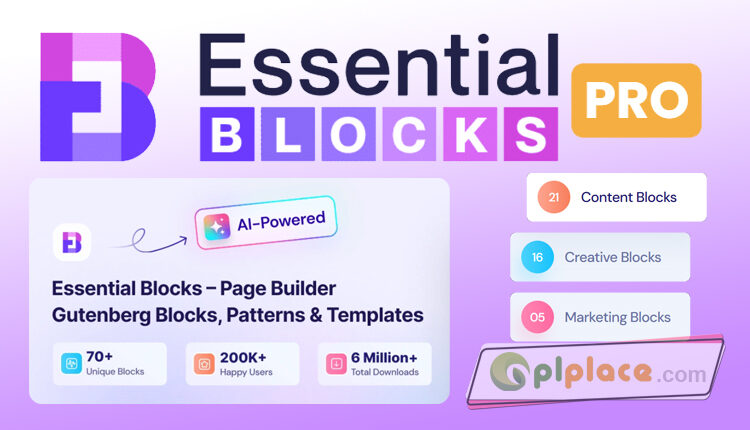 Essential Blocks Pro Premium WordPress Plugin
