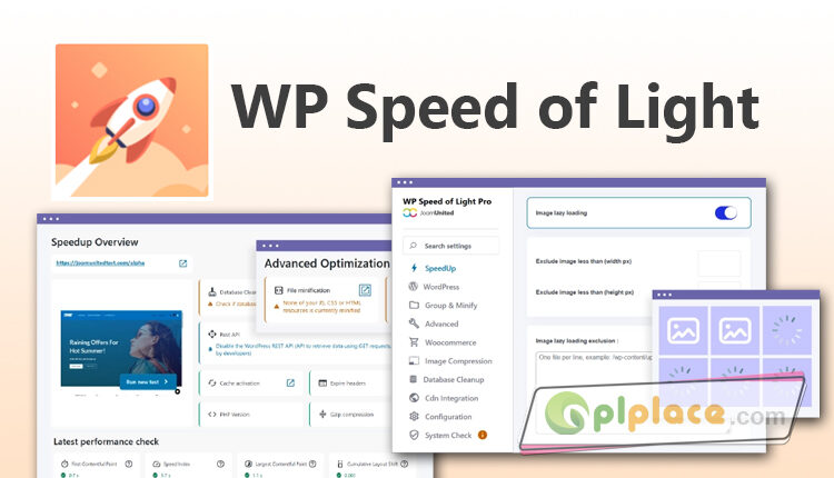 JoomUnited WP Speed of Light Addon Premium WordPress Plugin